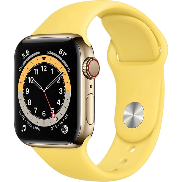 Apple Watch Series 6 (2020) | 40 mm | Gold | Wie neu | Edelstahl | GPS + Cellular