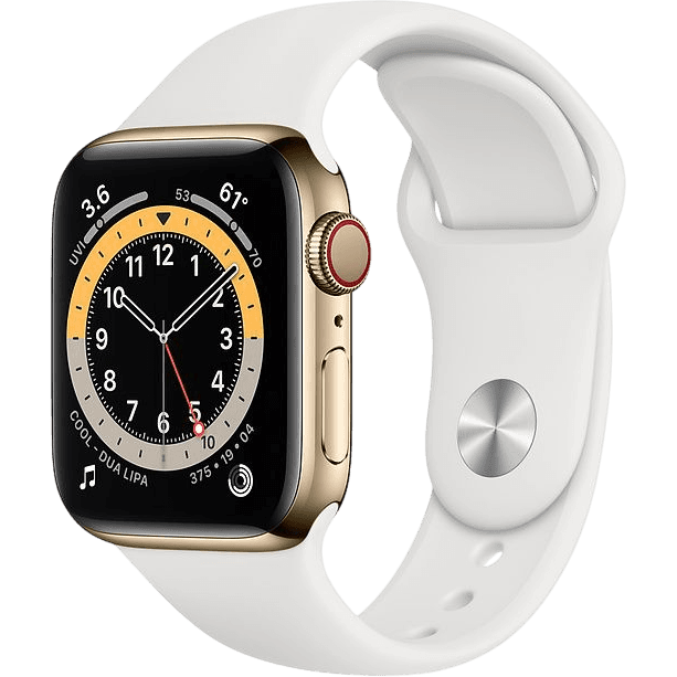 Apple Watch Series 6 (2020) | 40 mm | Gold | Wie neu | Edelstahl | GPS + Cellular