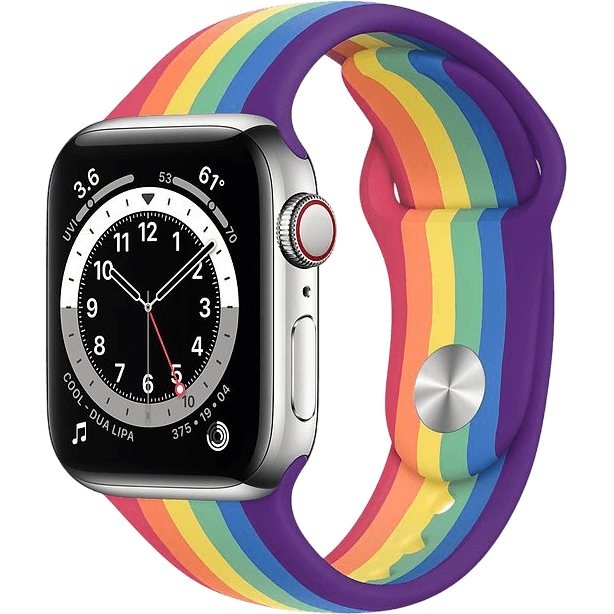 Apple Watch Series 6 (2020) | 40 mm | Silber | Wie neu | Edelstahl | GPS + Cellular