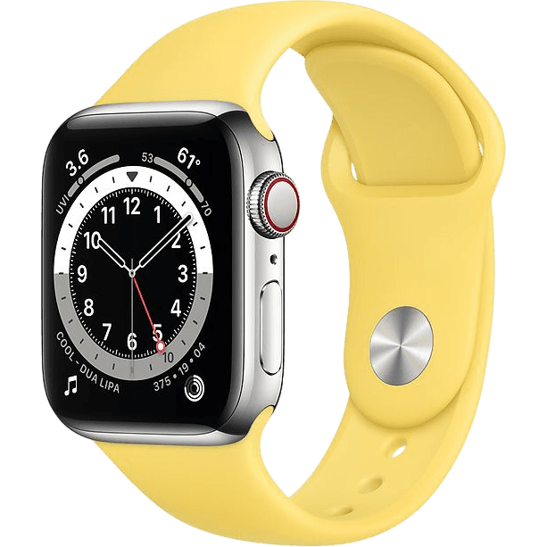 Apple Watch Series 6 (2020) | 40 mm | Silber | Wie neu | Edelstahl | GPS + Cellular