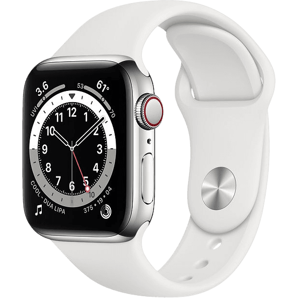 Apple Watch Series 6 (2020) | 40 mm | Silber | Wie neu | Edelstahl | GPS + Cellular