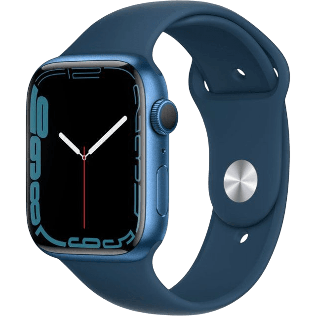 Apple Watch Series 7 (2021) | 41 mm | Blau | Sehr gut | Aluminium | GPS