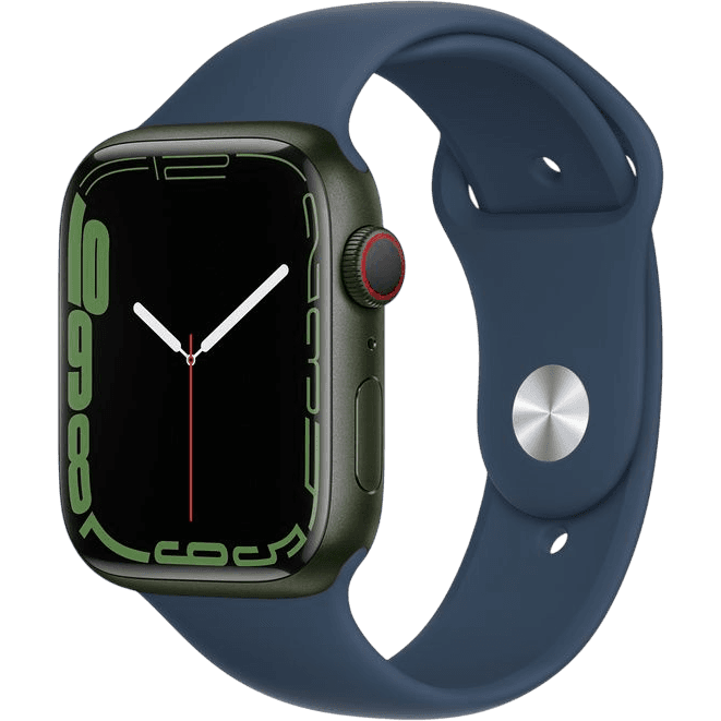 Apple Watch Series 7 (2021) | 45 mm | Grün | Gut | Aluminium | GPS + Cellular