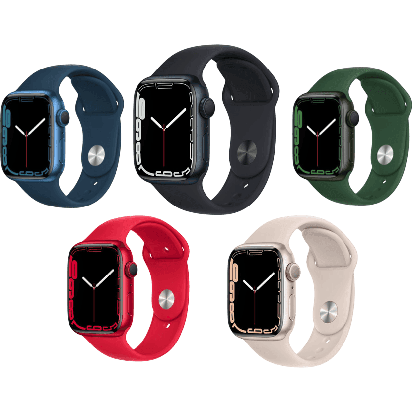 Apple Watch Series 7 (2021) | 45 mm | Schwarz | Sehr gut | Aluminium | GPS + Cellular