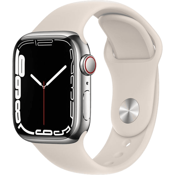 Apple Watch Series 7 (2021) | 41 mm | Silber | Wie neu | Edelstahl | GPS