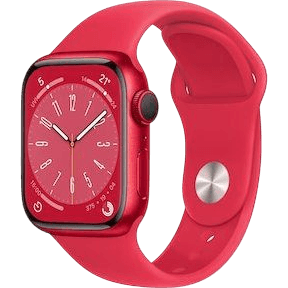 Apple Watch Series 8 (2022) | 41 mm | Rot | Gut | Aluminium | GPS