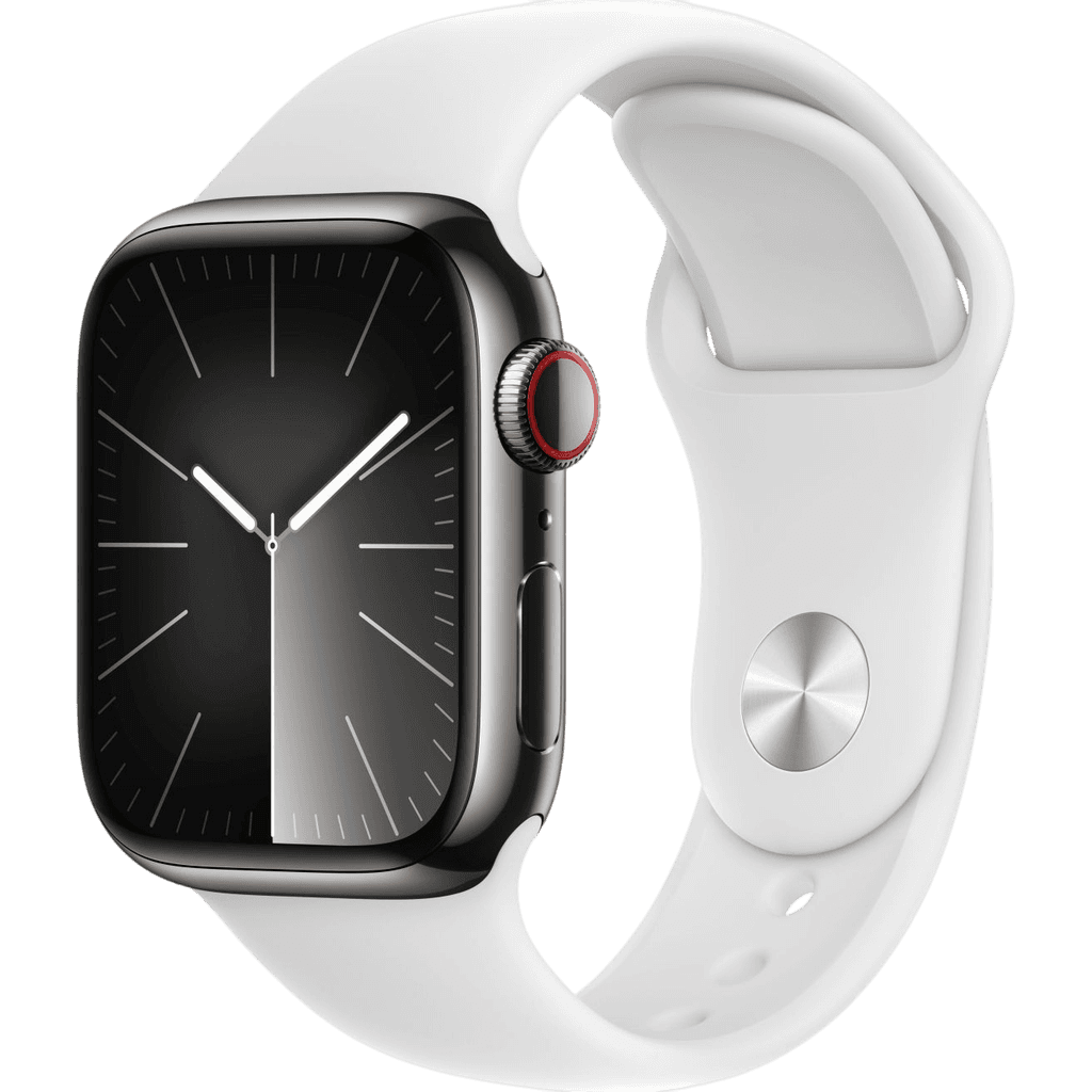 Apple Watch Series 8 (2022) | 41 mm | Grau | Wie neu | Edelstahl | GPS + Cellular