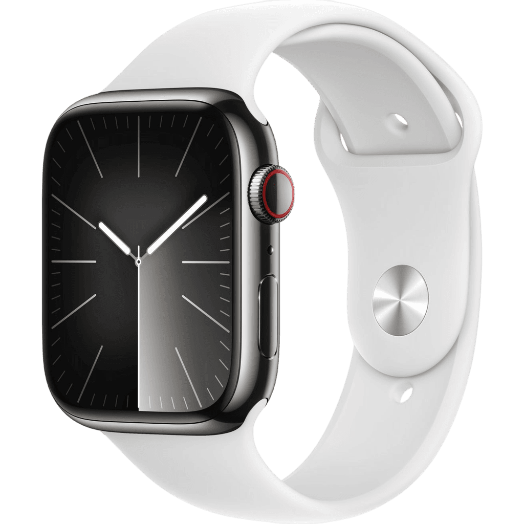 Apple Watch Series 8 (2022) | 45 mm | Grau | Wie neu | Edelstahl | GPS + Cellular