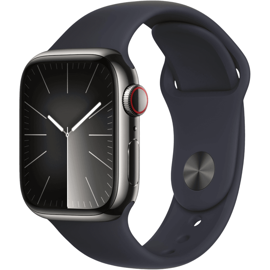 Apple Watch Series 9 (2023) | 45 mm | Grau | Gut | Aluminium | GPS