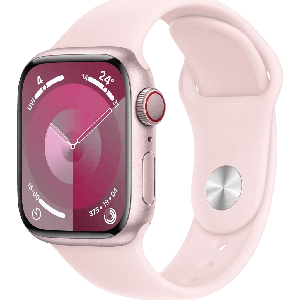 Apple Watch Series 9 (2023) | 41 mm | Pink | Sehr gut | Aluminium | GPS + Cellular