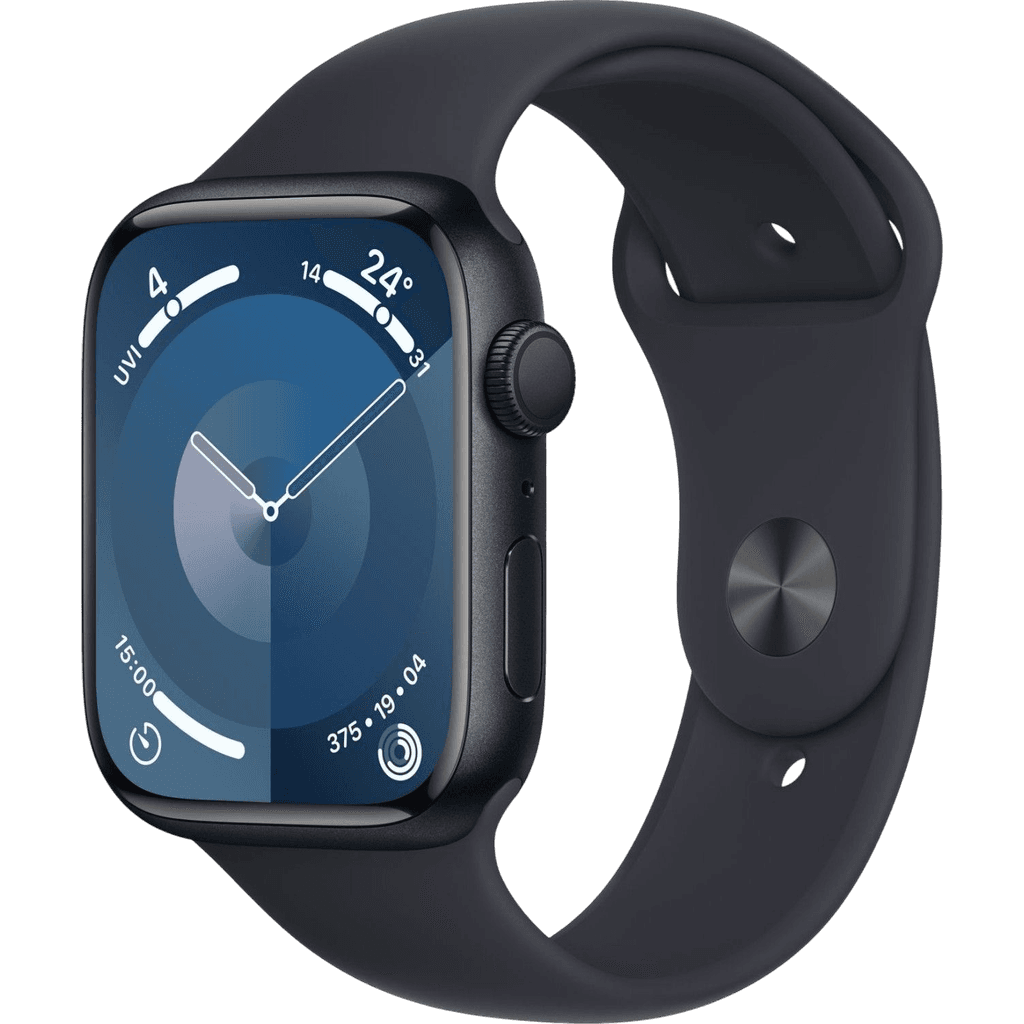 Apple Watch Series 9 (2023) | 45 mm | Schwarz | Wie neu | Aluminium | GPS