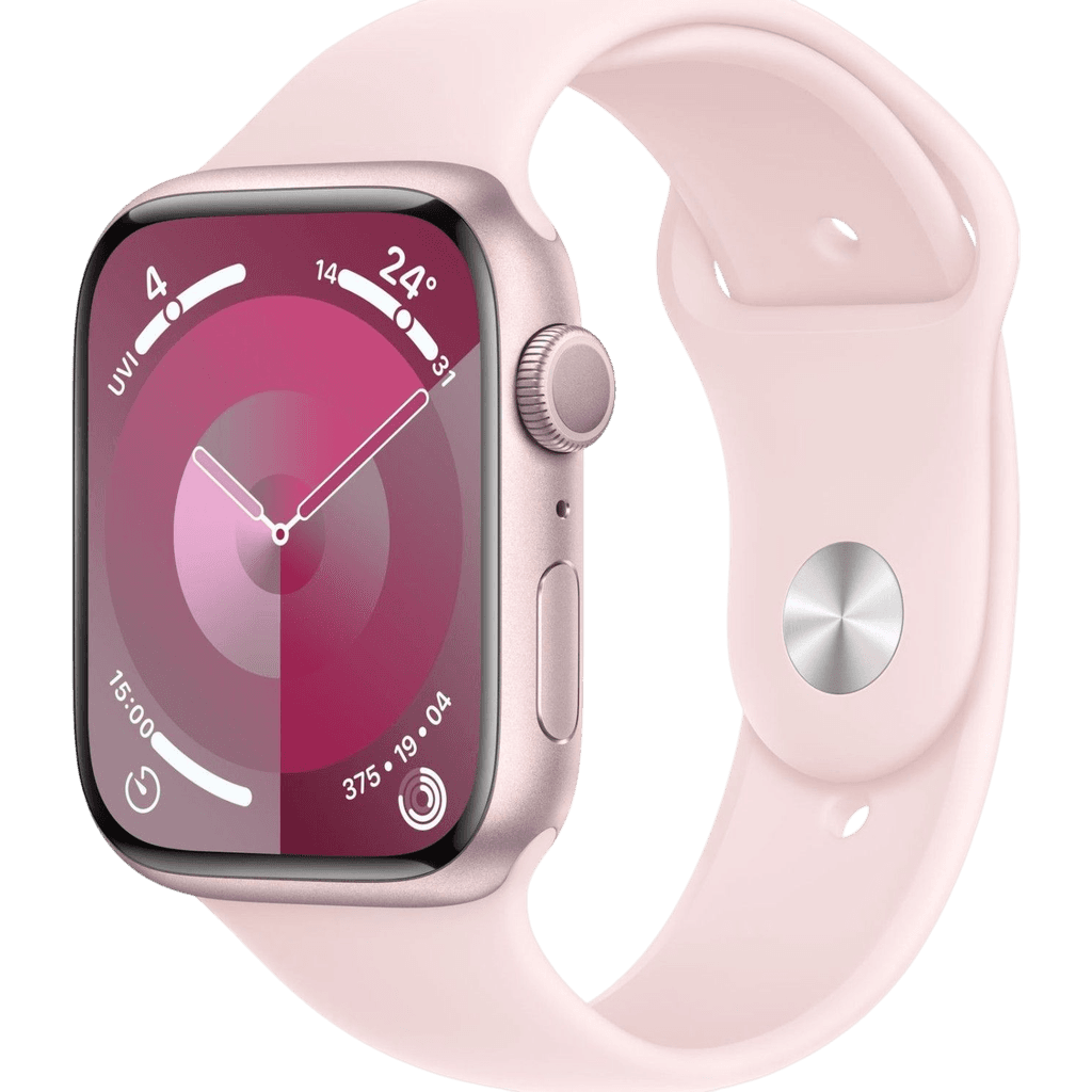 Apple Watch Series 9 (2023) | 45 mm | Pink | Sehr gut | Aluminium | GPS