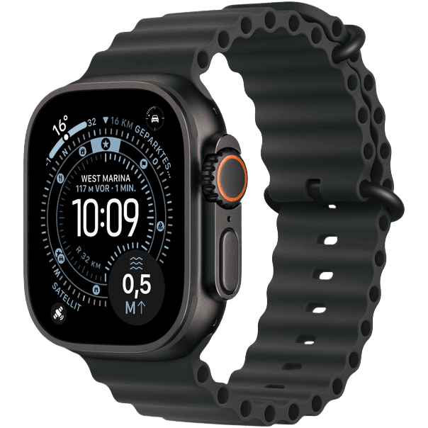 Apple Watch Ultra 3 | 49 mm | Schwarz | Gut | Titan | GPS + Cellular