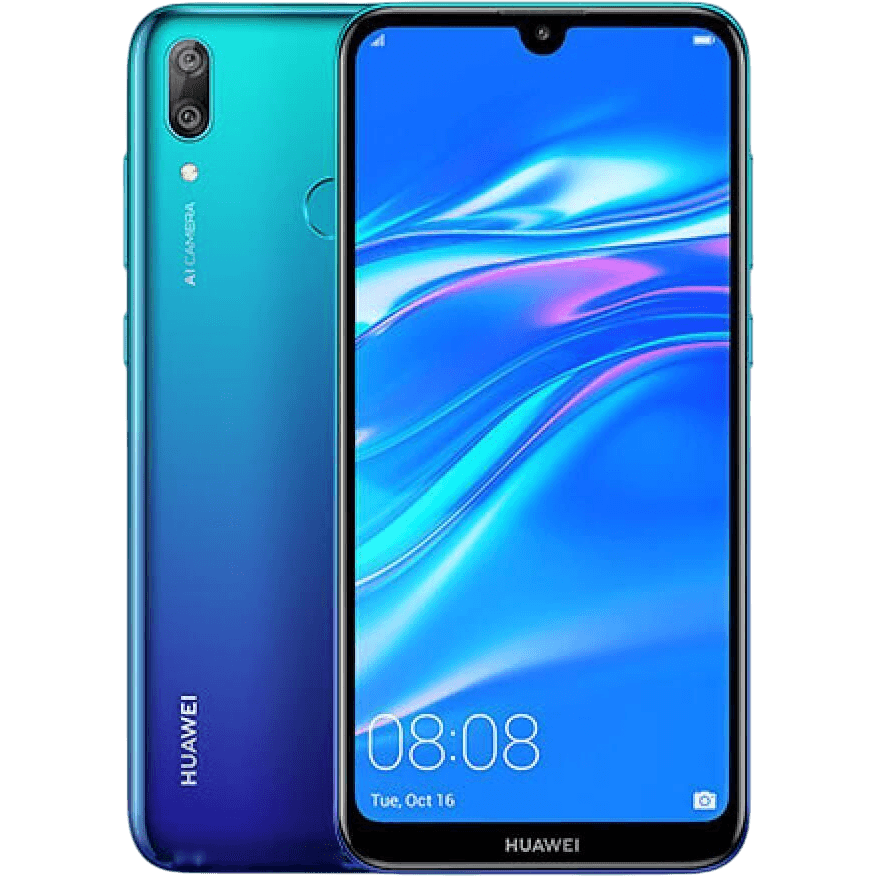 Huawei Y7 (2019) | Blau | Wie neu | Dual SIM | 32 GB