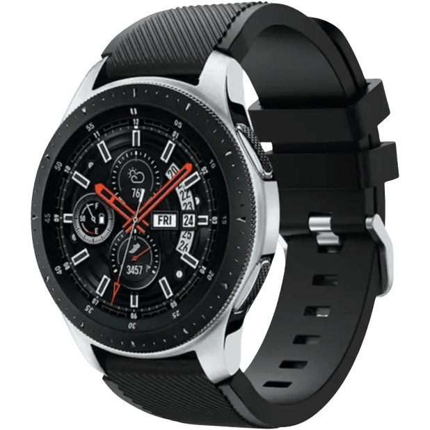 Samsung Gear S3 Frontier | 46 mm | Schwarz | Sehr gut | Edelstahl | GPS