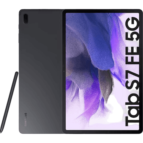 Samsung Galaxy Tab S7 FE T736B | Schwarz | Wie neu | 5G + WIFI | 128 GB
